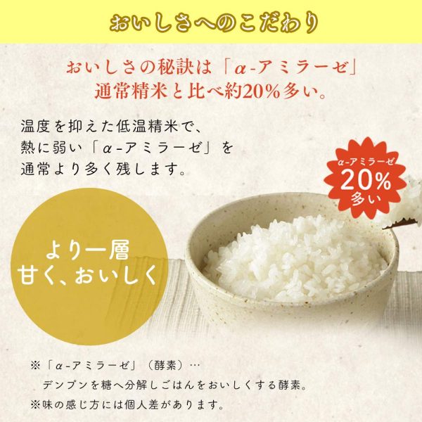 【精米】 アイリスオーヤマ(IRIS OHYAMA) 生鮮米 無洗米 山形県産 つや姫 令和6年産 - 画像 (4)