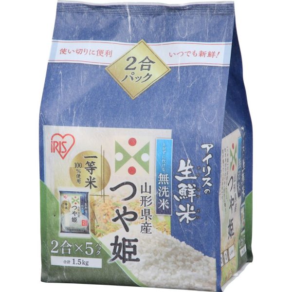 【精米】 アイリスオーヤマ(IRIS OHYAMA) 生鮮米 無洗米 山形県産 つや姫 令和6年産